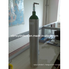 Me-Size (4.6L, OD=111mm) Aluminum Oxygen Cylinder